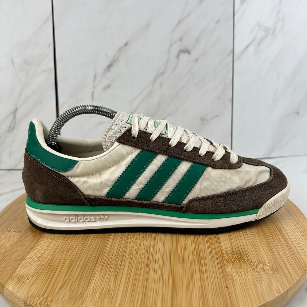 Adidas SL 72 Mens Size 9 Linen Collegiate Green Athletic Sneakers Shoes